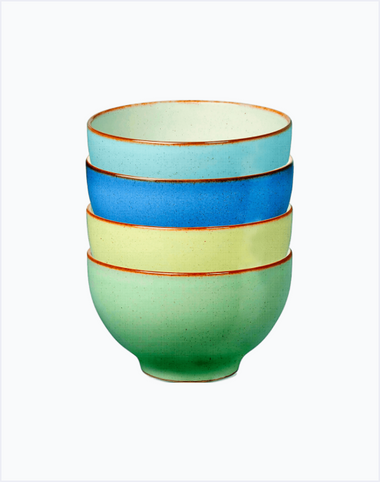 Multi Coloured Cup Set