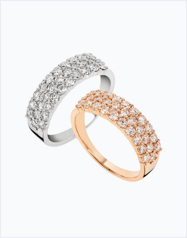 Golden - Silver Ring Combo