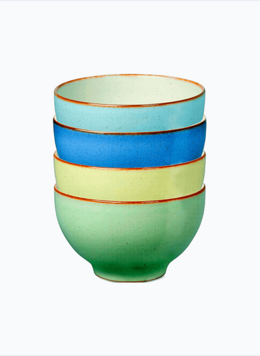 Multi Coloured Cup Set